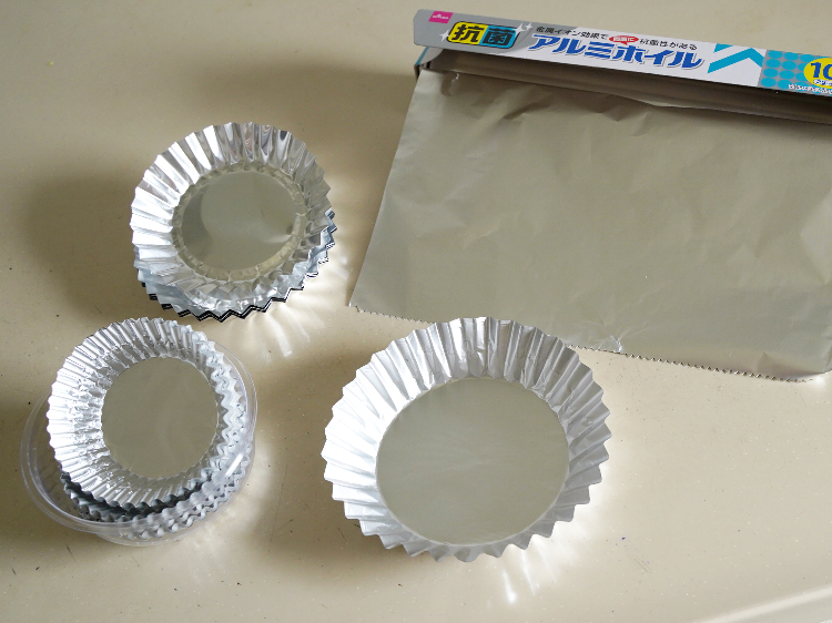 アルミホイル、アルミカップ