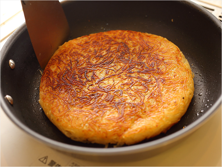 ガレットの焼き色イメージ