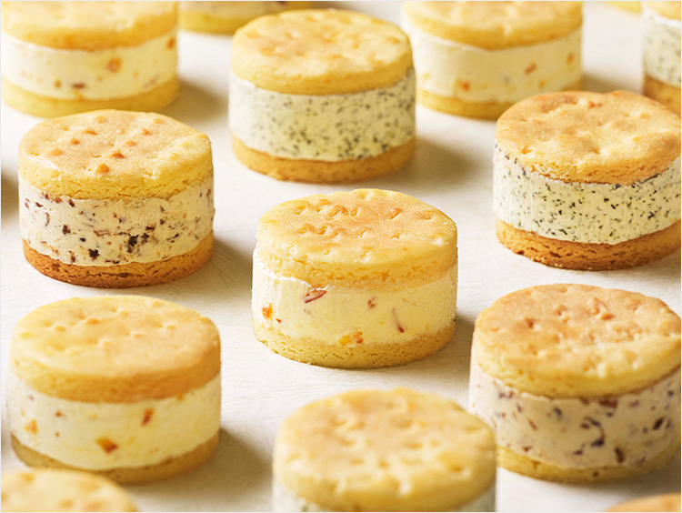 <Butters>バターサンドウィッチ(和紅茶アールグレイ、せとかみかん、ラムレーズン)