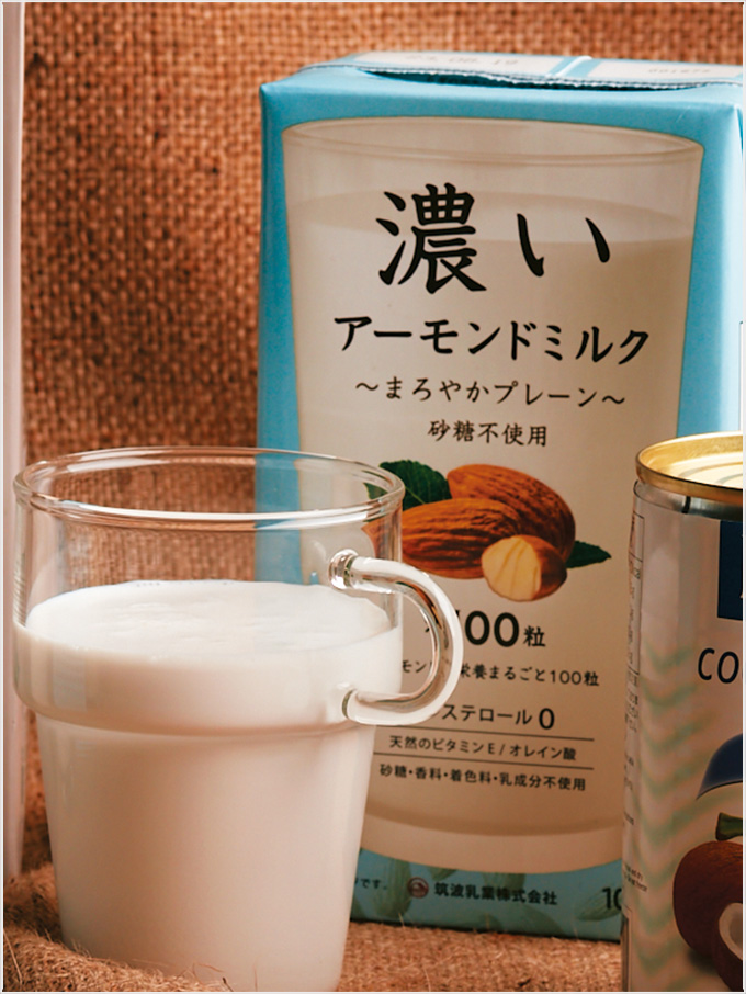 <筑波乳業>濃いアーモンドミルク まろやかプレーン