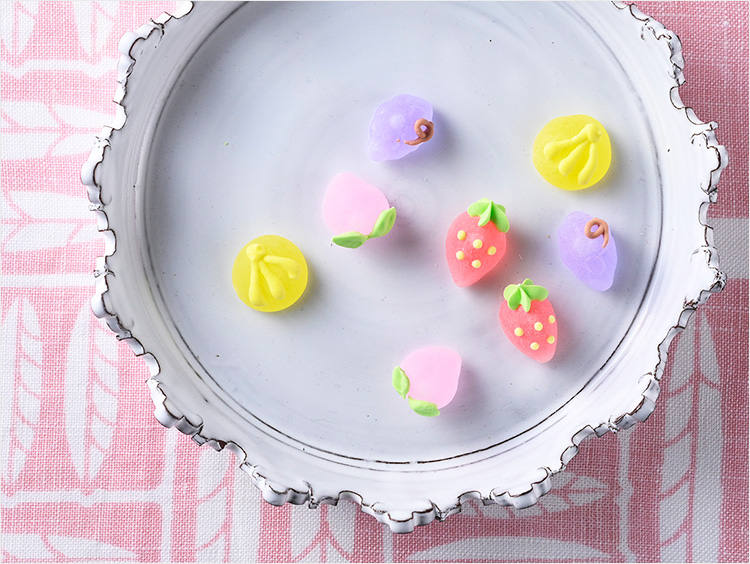 <俵屋吉富>糖蜜ボンボン「フルーツバスケット」