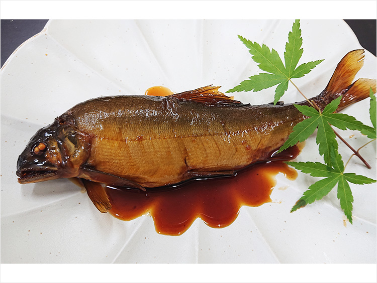 <築地なが田>あゆ甘露煮
