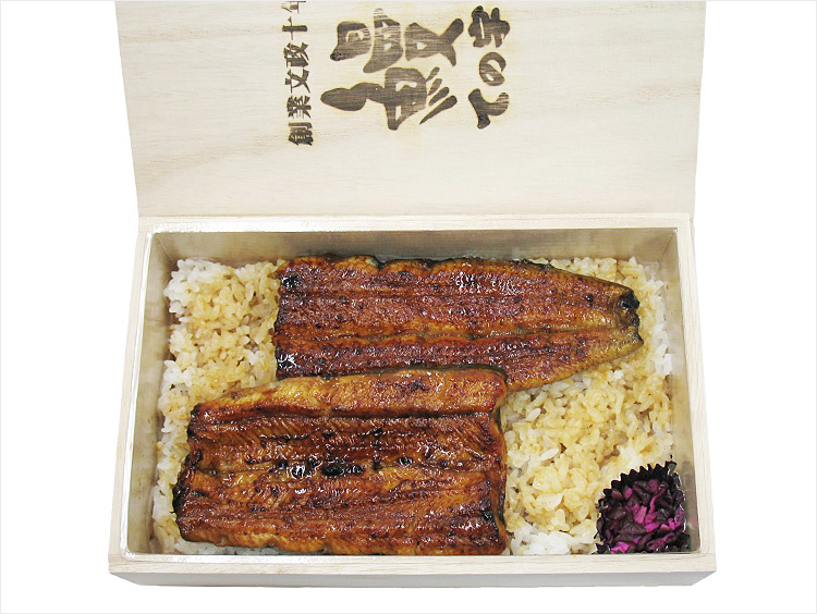 <ての字>うなぎ弁当(大)特製木箱入