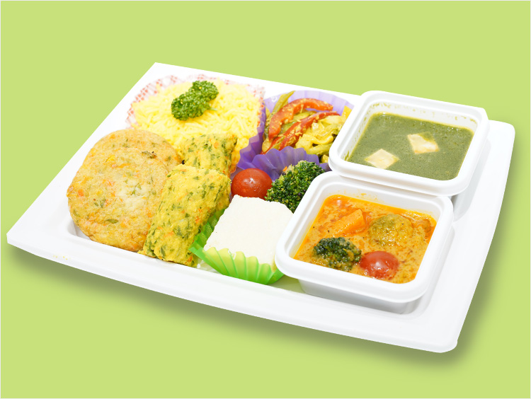 <シタ―ラ・ティアラ>姫飯(ベジタブルカバブ&レモンライス弁当)