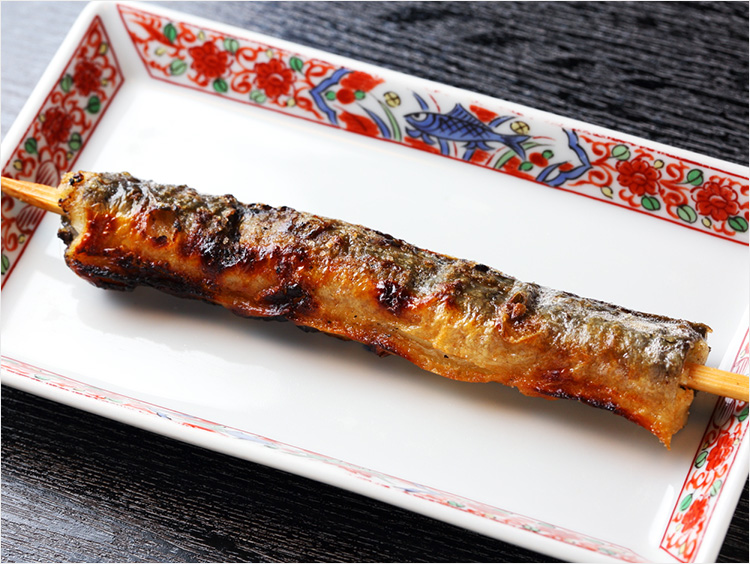 蒲の穂焼き