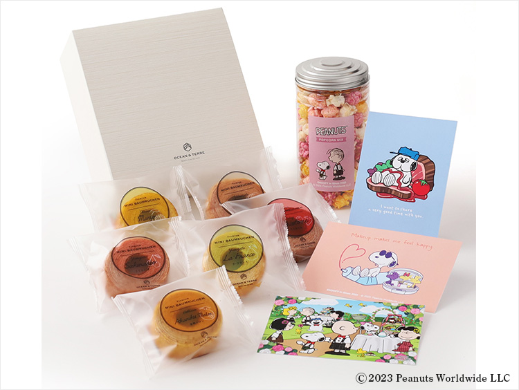 <オーシャンテール>ポップコーン&フルーツバームセット(カード付き)