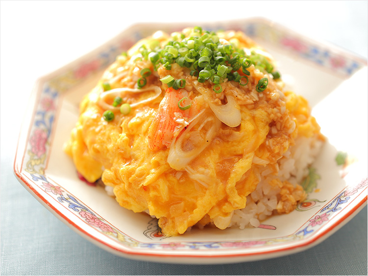 天津飯のイメージ