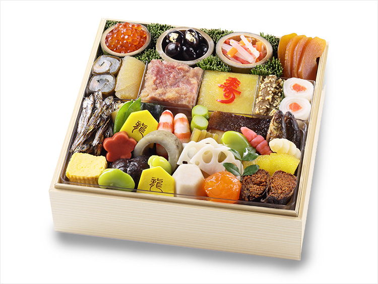 <京料理ちもと>おせち一段重
