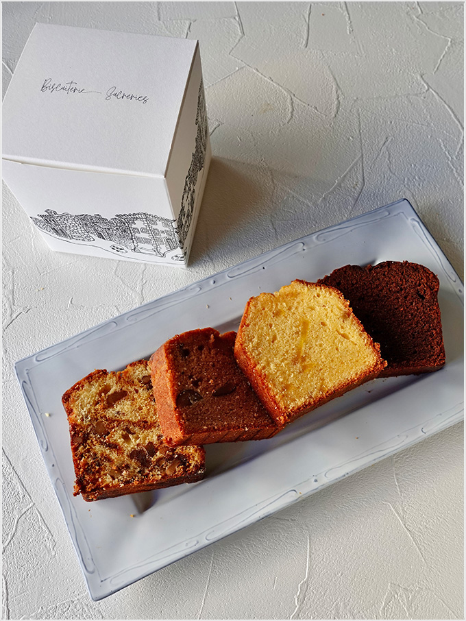 <ビスキュイトリーシュクルリ>パウンドケーキ4種詰め合わせ