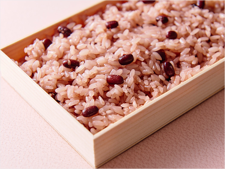 <日本橋弁松総本店>赤飯(並七浅)