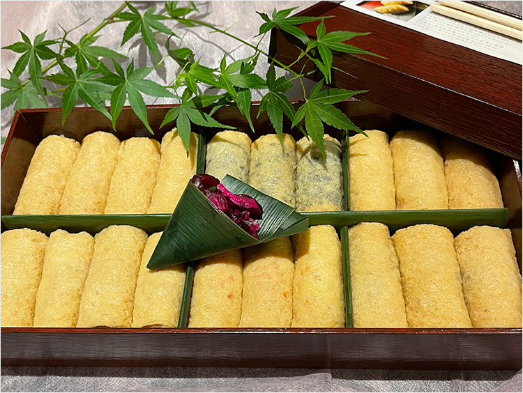 <西麻布 呼きつね>いなり寿司