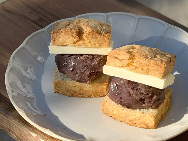 <Lycka>名古屋あんバタースコーンサンド