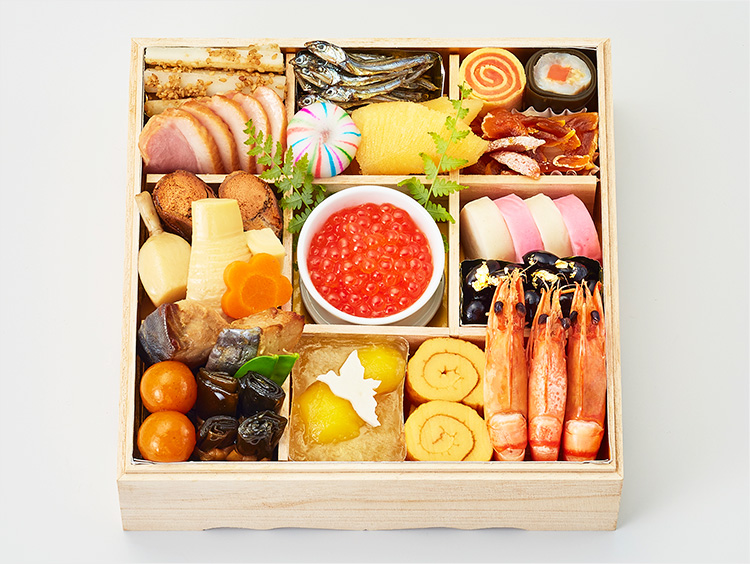 <京料理 美濃吉>和風おせち一段重