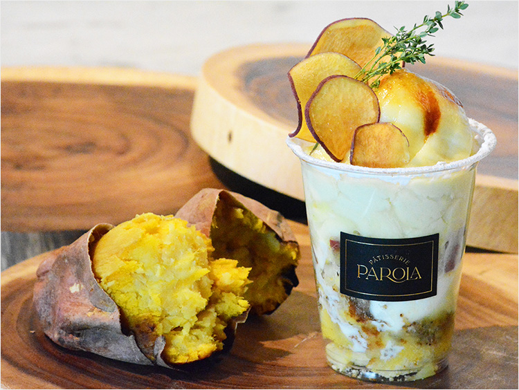 <Pâtisserie PAROLA>さつまいものパフェ