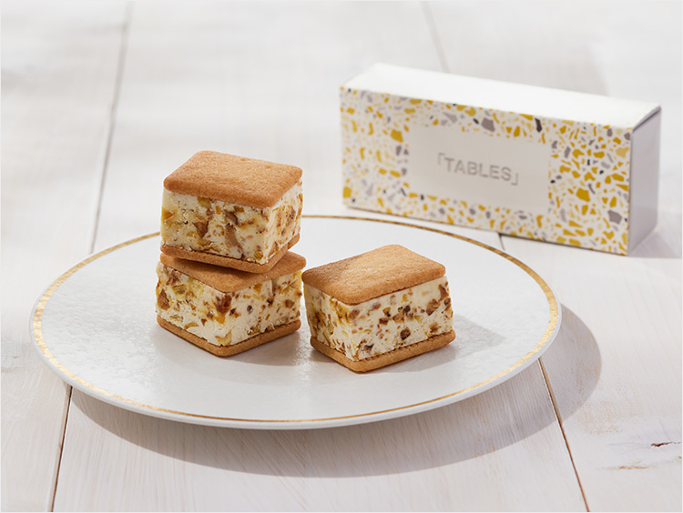 <タブレス>堀江バターサンド 国産レモン&ヘーゼルナッツ