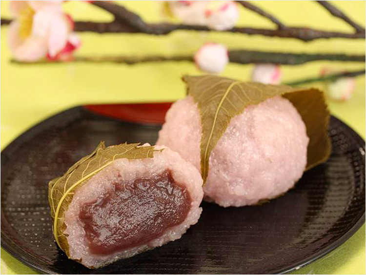 ＜十勝あんこのサザエ＞桜餅