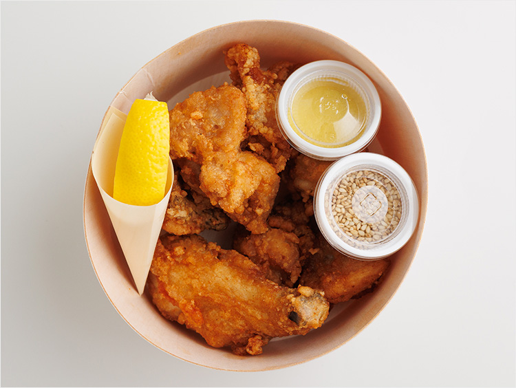 <三笠会館>のお惣菜集合