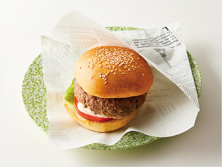 <佐賀牛 Sagaya 銀座 デリカテッセン>佐賀牛ハンバーガー