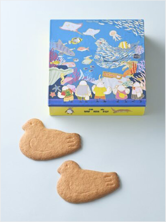 <豊島屋>鳩サブレー水族缶