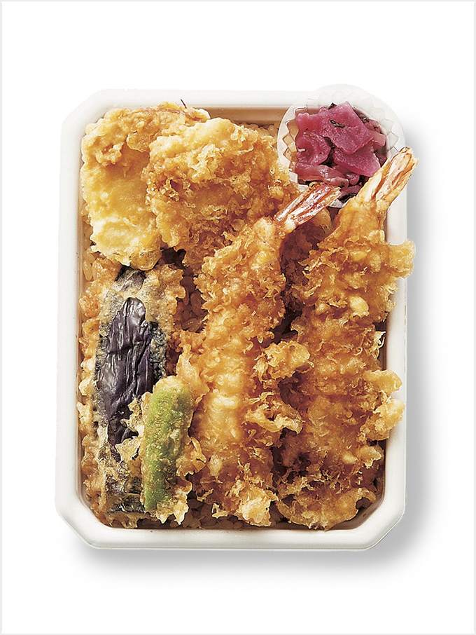 <天一>天丼弁当(竹)
