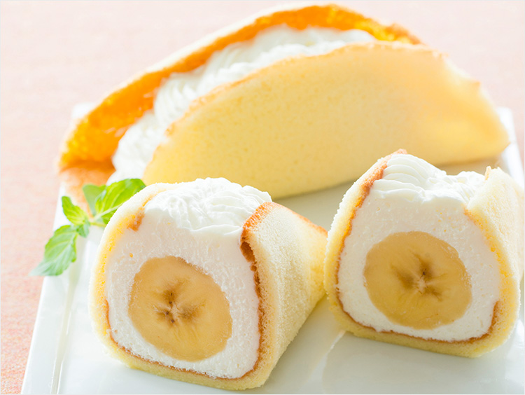 ＜日本橋 千疋屋総本店＞バナナオムレット・チョコバナナオムレット