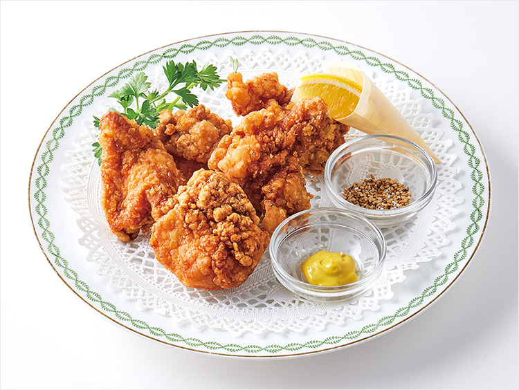 <三笠会館>三笠会館 伝統の味 骨付き鶏の唐揚げ(5個入)