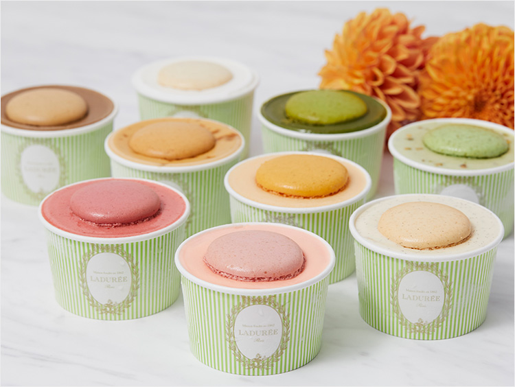 <LADUREE(ラデュレ)>アイスクリーム&ソルベ