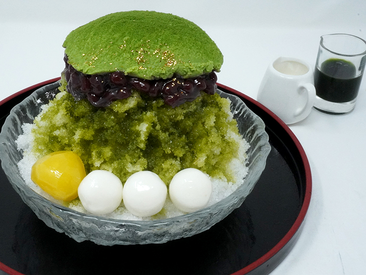 <特別食堂 日本橋>宇治抹茶金時