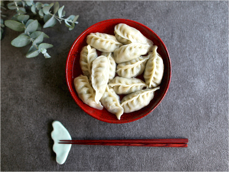 <LIU'S gyoza>脂の乗った国産金目鯛の餃子