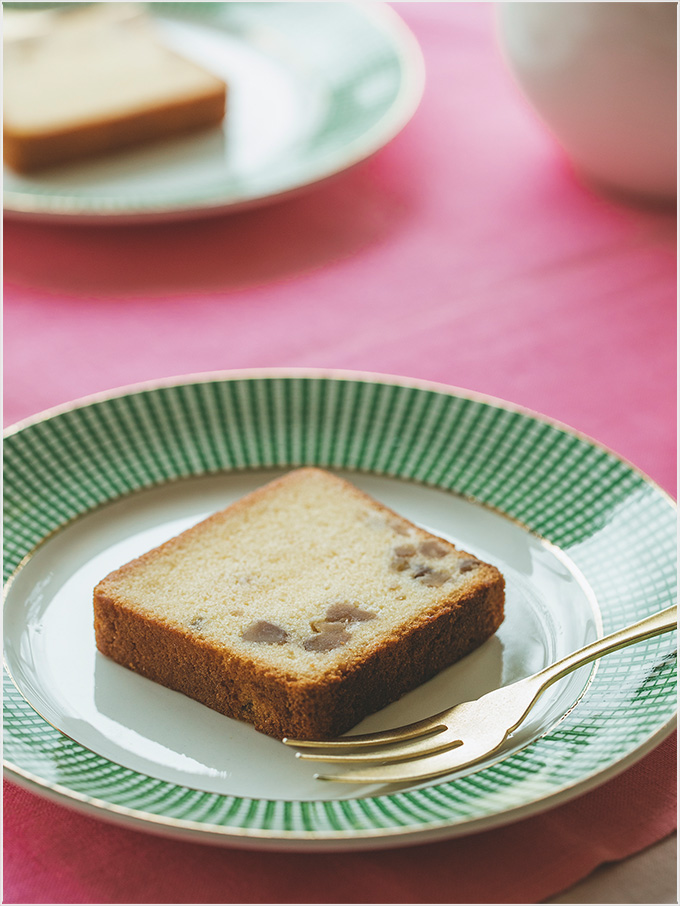 <ユーハイム・ディー・マイスター>純正バターパウンドケーキ(マロングラッセ)