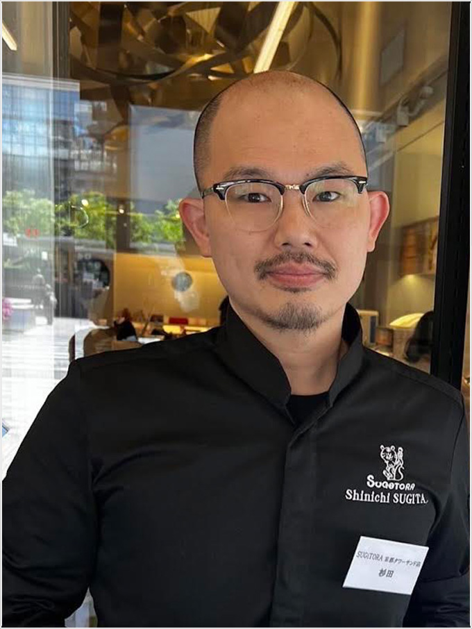 <SUGiTORA>シェフ 杉田晋一氏