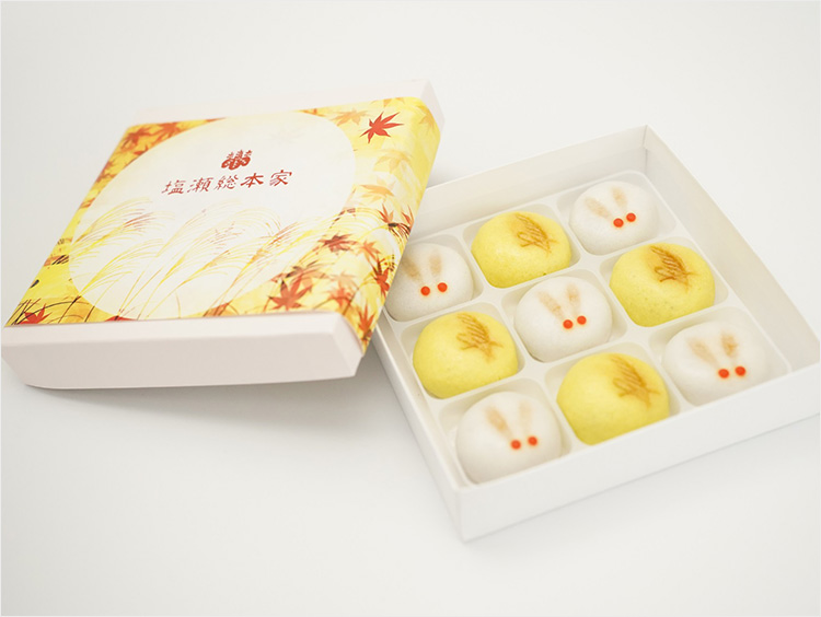 <塩瀬総本家>お月見饅頭