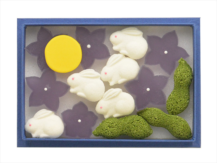 <鶴屋吉信>お干菓子詰め合わせお月見
